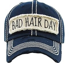 Womens Baseball Cap Distressed Vintage Unconstructed Embroidered Dad Hat | Amazon (US)