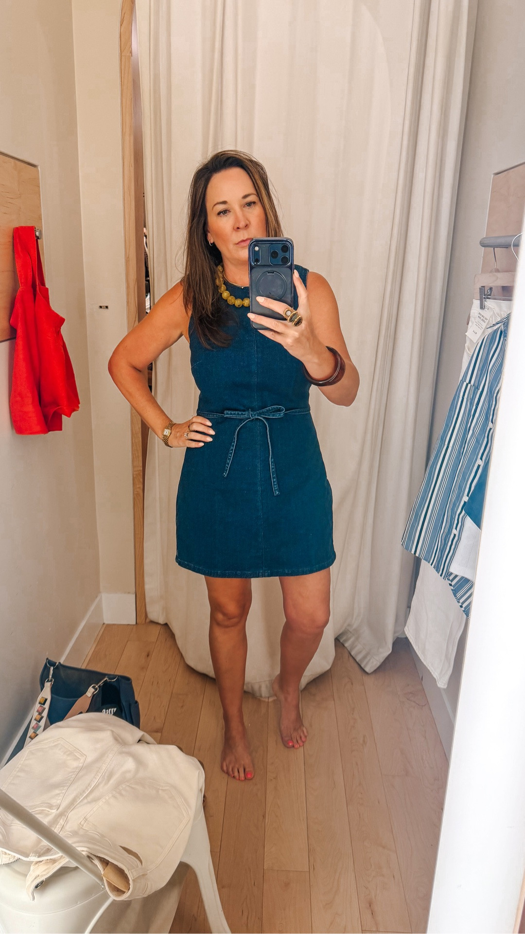 The Madewell denim romper I had to have

#LTKootd #LTKmomlife #LTKOver40