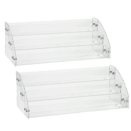 Polish Nail Display Rack Organizer Essential Holder Stand Oil Salon Clear Storage Acrylic Perfume Co | Walmart (US)