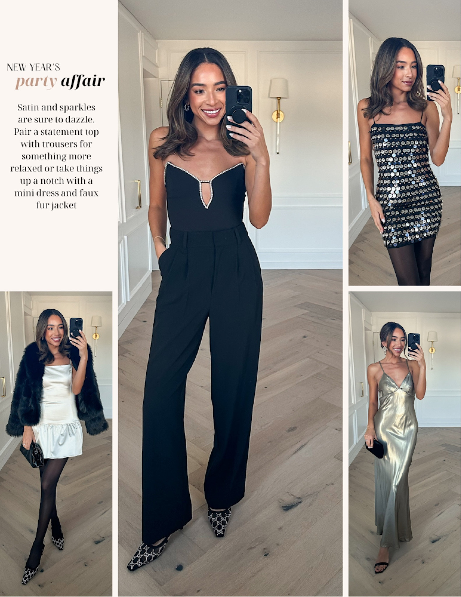 New Year’s Eve lookbook 🥂 code NENA20 to save on Petal & Pup! 


Holiday outfit 
New Year’s Eve outfit 
Little black dress  
Sequin skirt outfit 
Festive outfit
New year’s outfit 

#LTKHoliday #LTKSeasonal #LTKstyletip