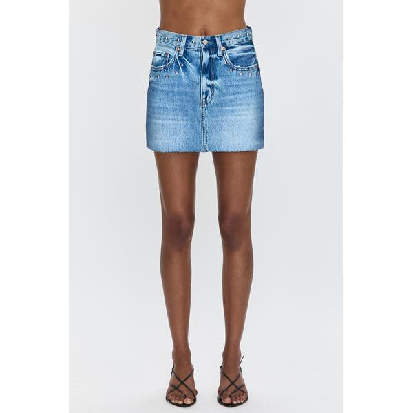 Studded Skye Mini Skirt In Athena Vintage | South Moon Under