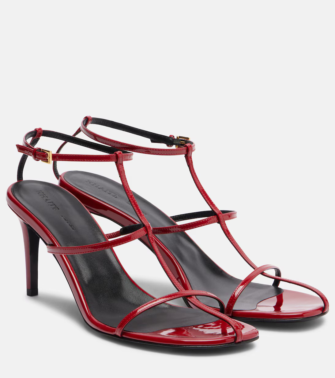 Cage 75 patent leather sandals | Mytheresa (INTL)