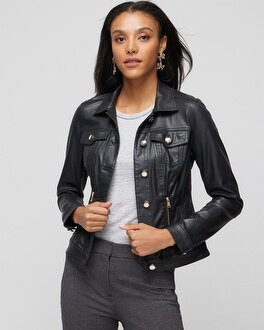 Coated Flirty Shacket | White House Black Market