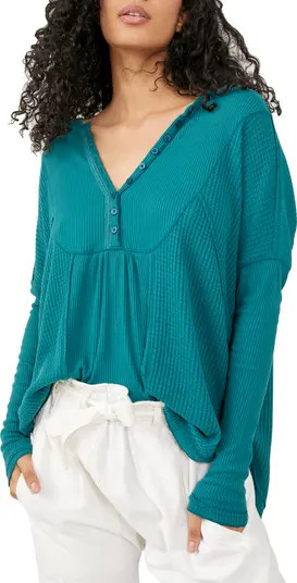 Free People Leo Henley Tee | Nordstrom | Nordstrom