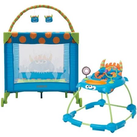 Cosco Monster Syd Walker & Playard Value Set | Walmart (US)