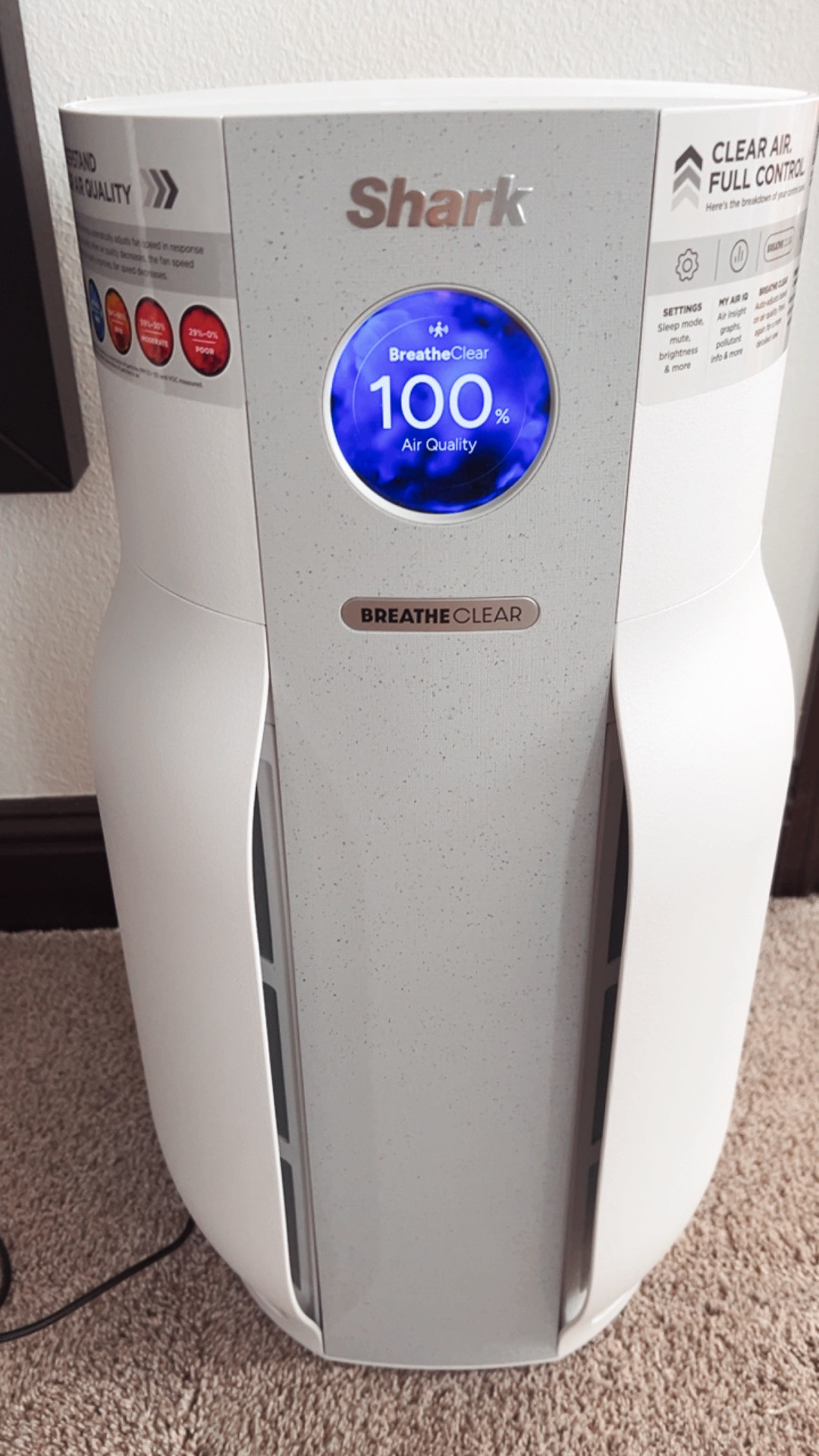 I recently bought the Shark BreatheClear Max with Neverchange filter and love how it shows the air quality and removes 99.98% particles in the air. Shark air purifier. Early Prime Day deals, Amazon prime deals.

#LTKSaleAlert #LTKHome #LTKSeasonal