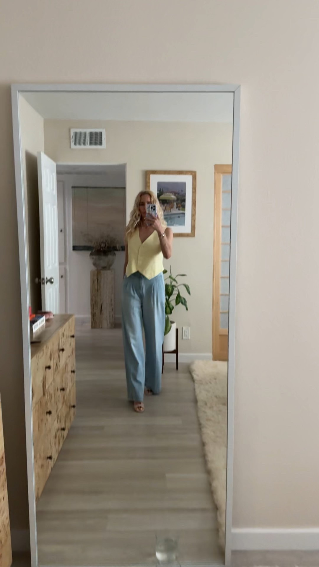 Ready for design meetings! 
I’m wearing a size 25 pants for a relaxed fit & XS vest. 

#LTKOver40 #LTKStyleTip #LTKWorkwear