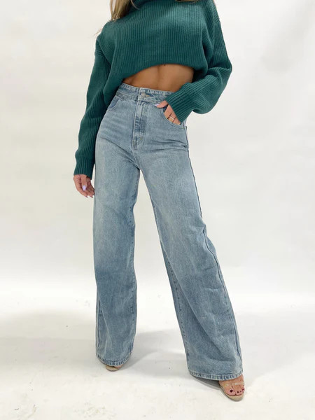 Holly Wide Leg Denim | Lane 201 Boutique