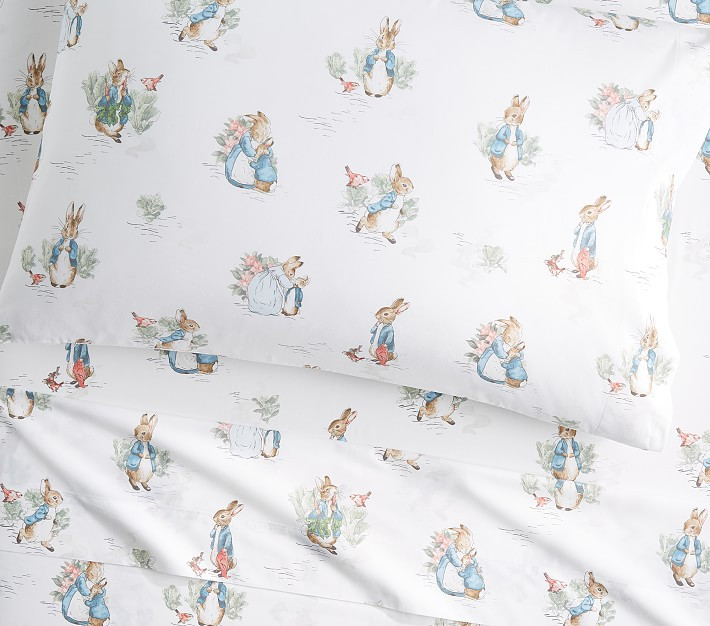 Peter Rabbit™  Organic Sheet Set | Pottery Barn Kids