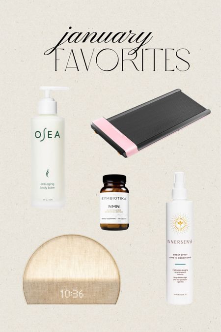did a full blog post about each of these items and why I fell in love with them (@ laurenvacula.com) but these are the top 5 favorites from January. if you shop Osea, LAURENV will give you a discount :) #walkingpad #wellness #cleanhaircare #cleanskincare #alarmclock

#LTKhome #LTKfitness #LTKbeauty