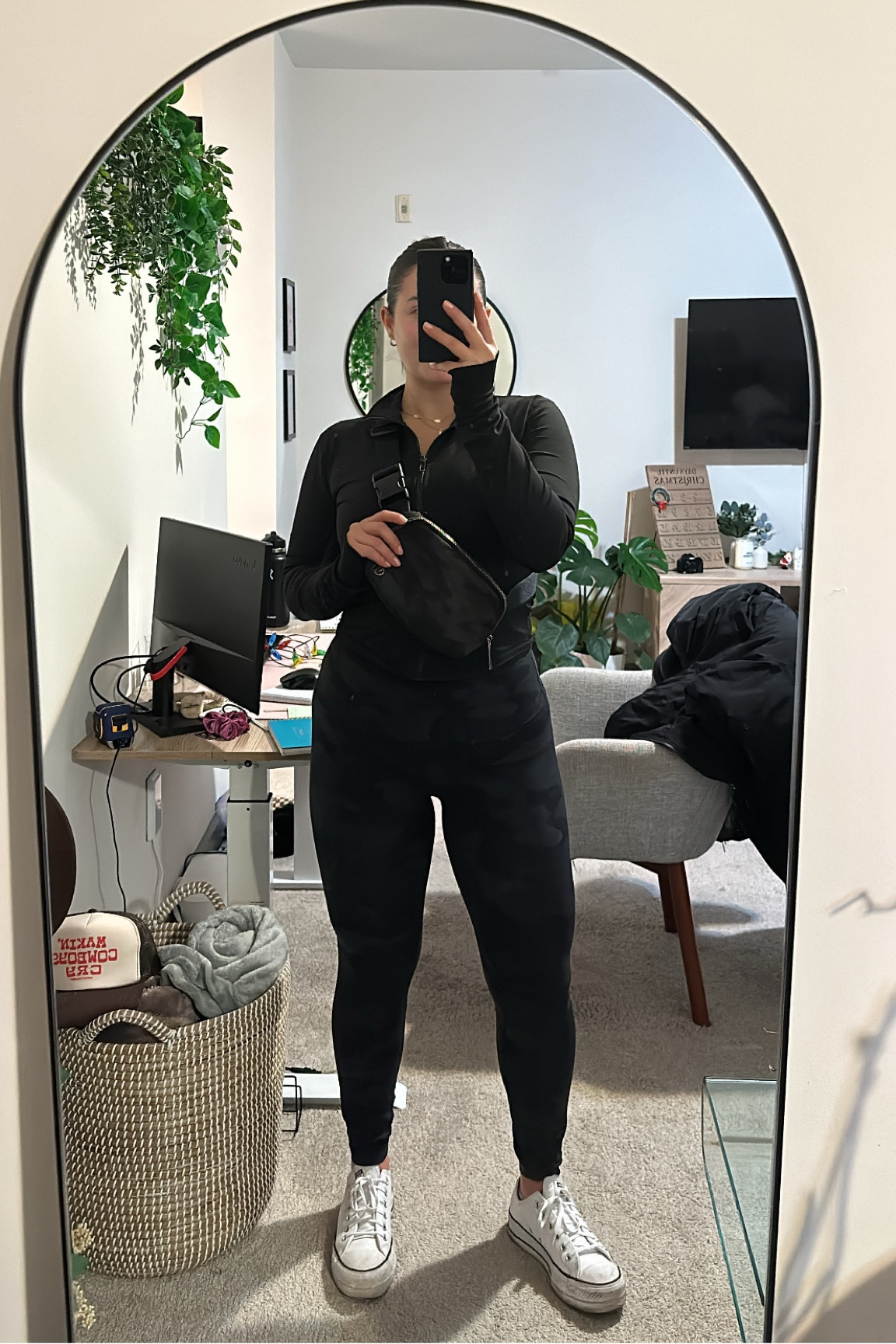 Comfortable and chic! These #lululemon leggings are my life and this little zip u from #amazon is constantly on my body  

#LTKstyletip #LTKfitness #LTKtravel