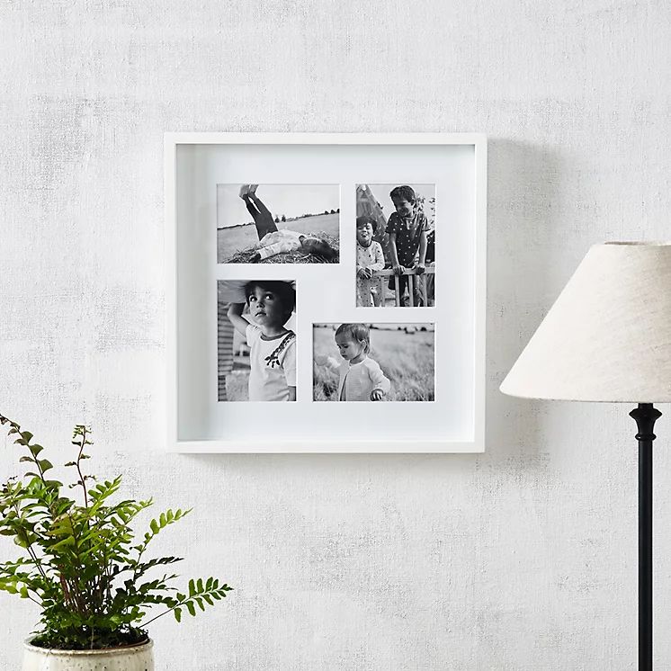 4 Aperture Fine Wood Photo Frame | The White Company (UK)