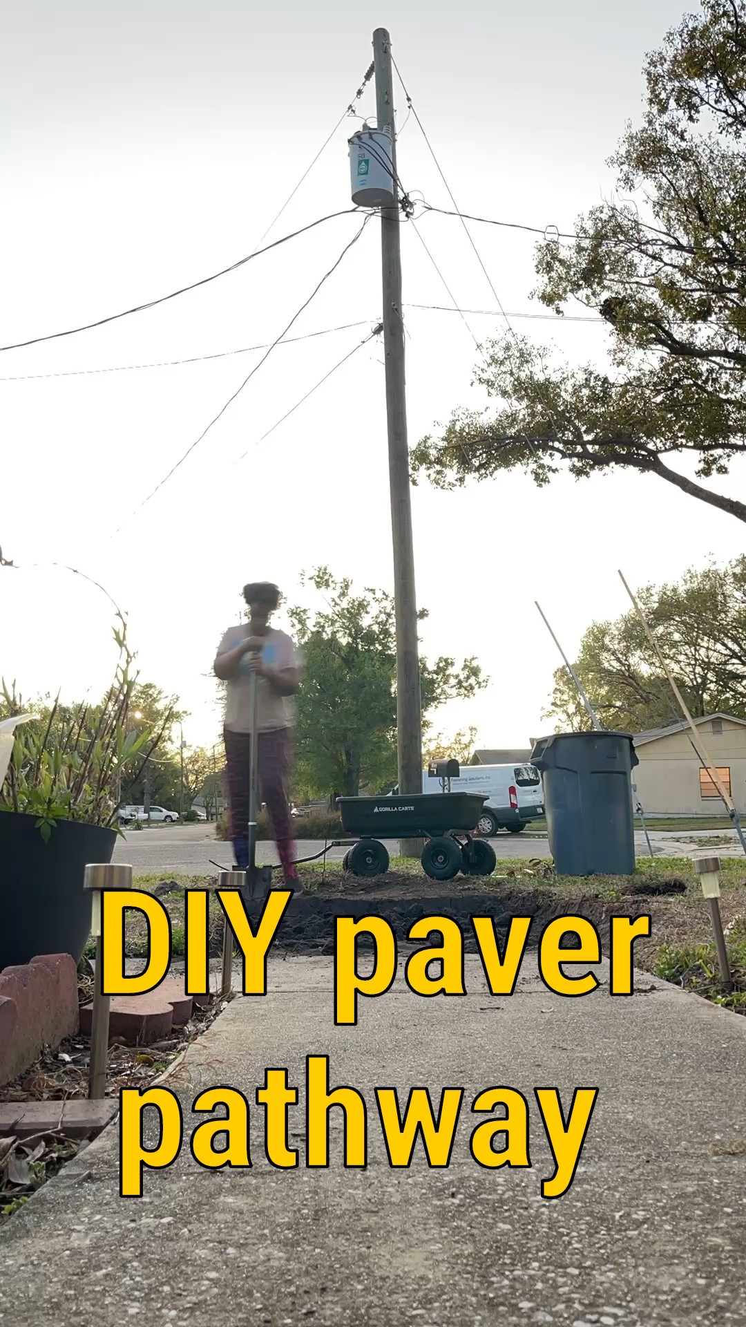 This will give you muscles without the gym! Lol. On a whim I decided to finally tackle adding a paved pathway to my front door.

It’ll make going to the mailbox easier and a shorter distance for delivery drivers to walk. 

#LTKHome #LTKActive