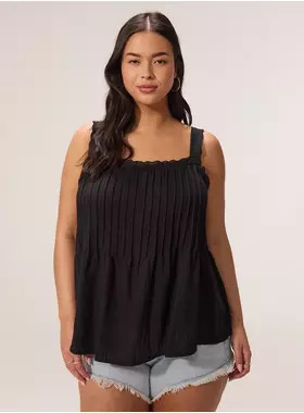 Festi Square Neck Tie Side Tank | Torrid (US & Canada)
