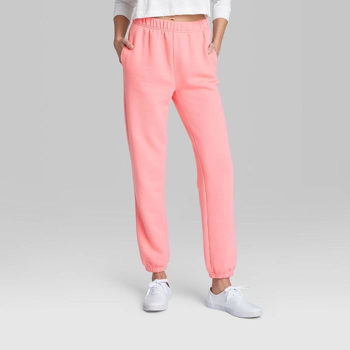 Women's High-Rise Vintage Jogger Sweatpants - Wild Fable™ | Target