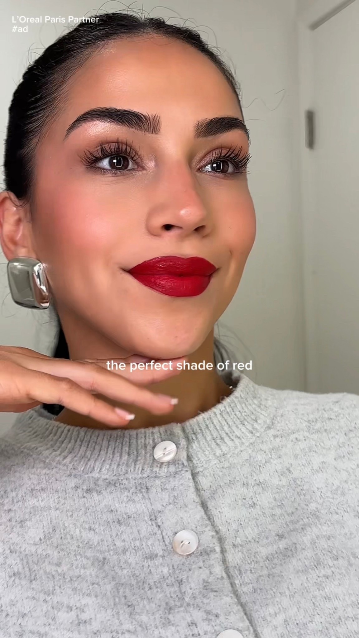 #ad | the perfect shade of red for that bold holiday lip 💄 @lorealparis @target @targetstyle #lorealparispartner #lorealparismakeup #lorealpariscosmetics #targetpartner #target

#LTKGiftGuide #LTKBeauty #LTKHoliday
