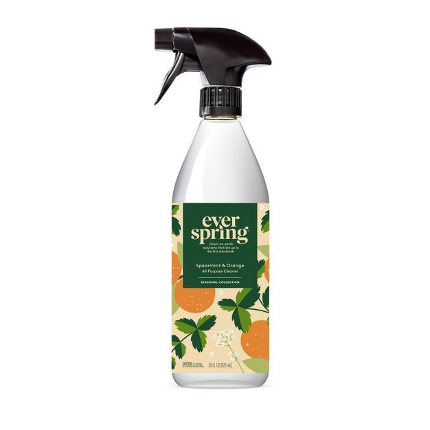 Spearmint & Orange All-Purpose Cleaner - 28 fl oz - Everspring™ | Target