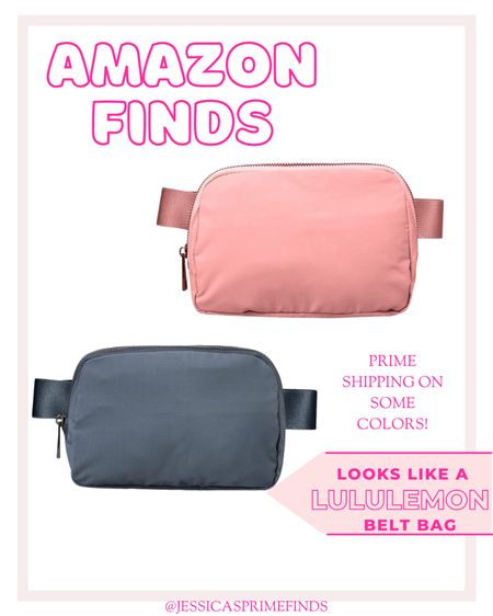 AMAZON FINDS! Lululemon belt bag look a like, lululemon everywhere belt bag dupes on Amazon. Comparable in quality and a fraction of the cost. Prime shipping on some colors! 

#LTKunder50 #LTKitbag #LTKstyletip