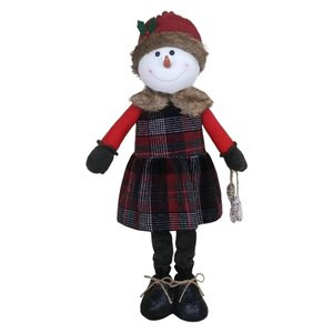 Merry Brite Standing Snow Woman with Telescopic Legs, 24-31 in | CVS Health