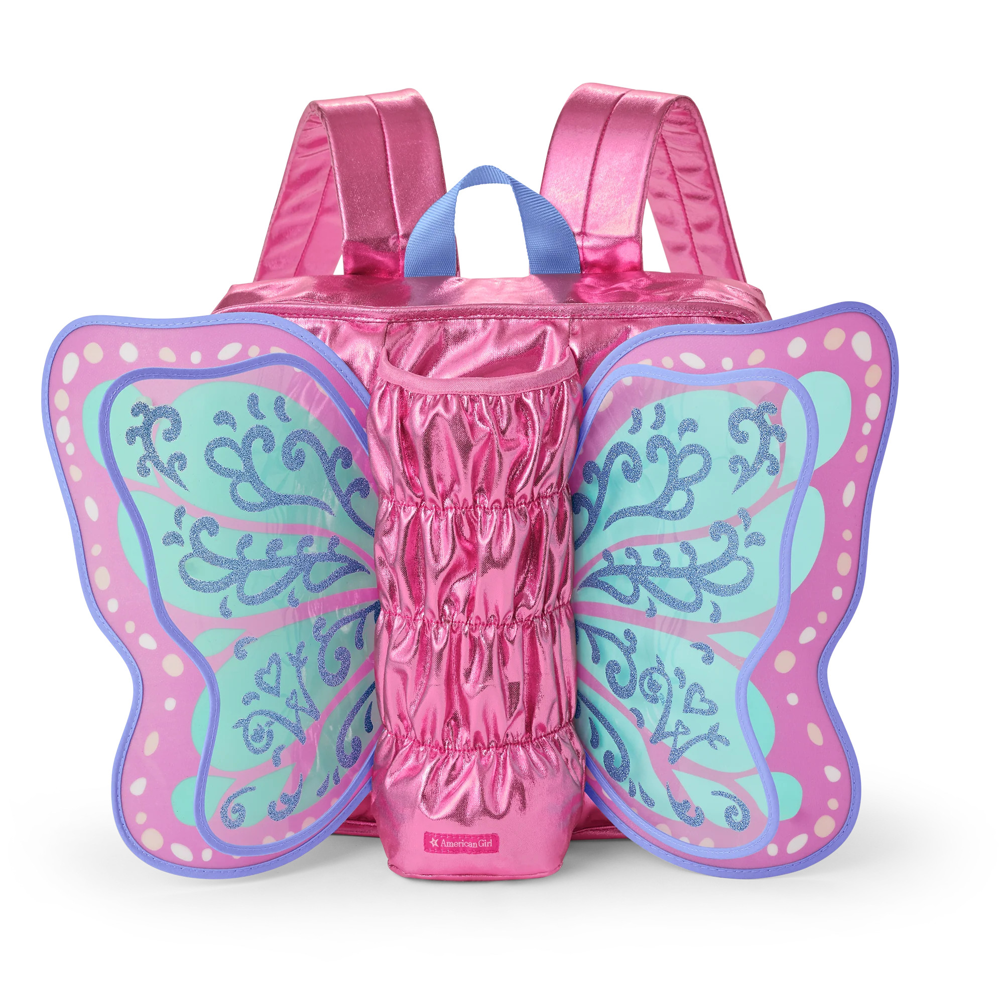 Pink Flutter Wings Doll Carrier for WellieWishers™ Dolls | American Girl