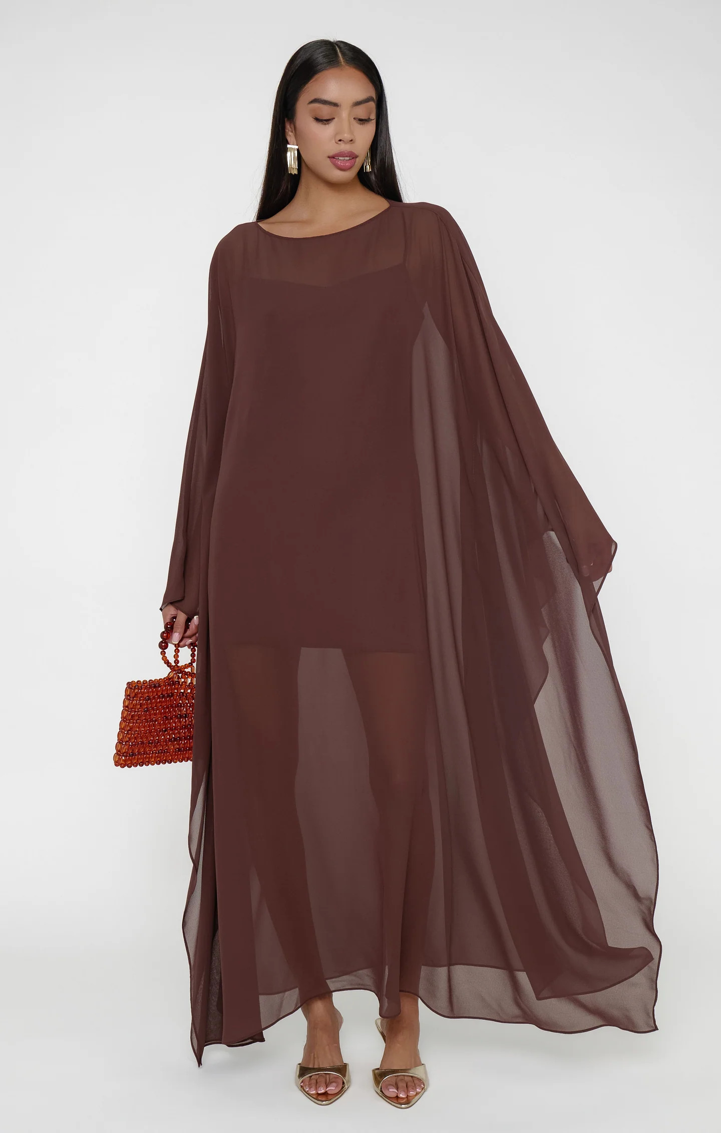 Olsen Maxi Dress ~ Wedding Cake Chiffon | Show Me Your Mumu