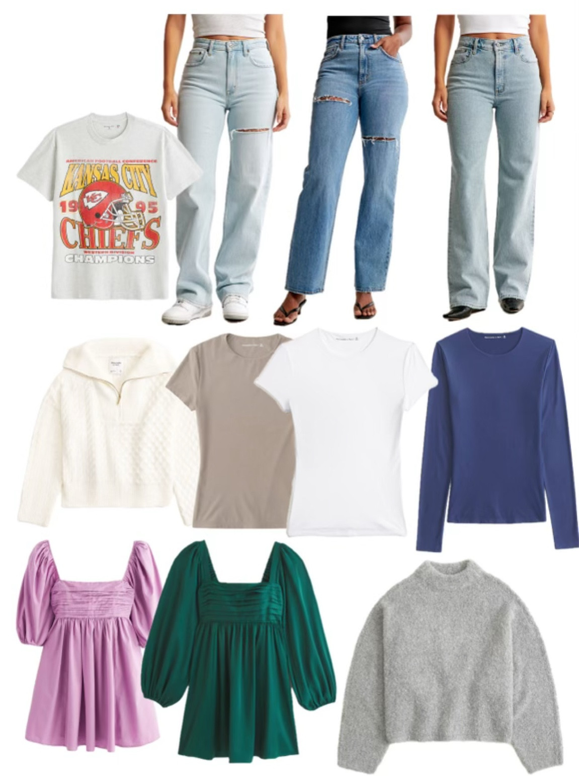 My clothing essentials for the perfect gift 🎁 
Vintage T: XL
Jeans: 30 Extra Tall
Zip up: Large 
Baby t/long sleeve: Small
Dresses: Small tall
Sweater: L/XL 

#LTKGiftGuide #LTKCyberSaleFR #LTKCyberWeek