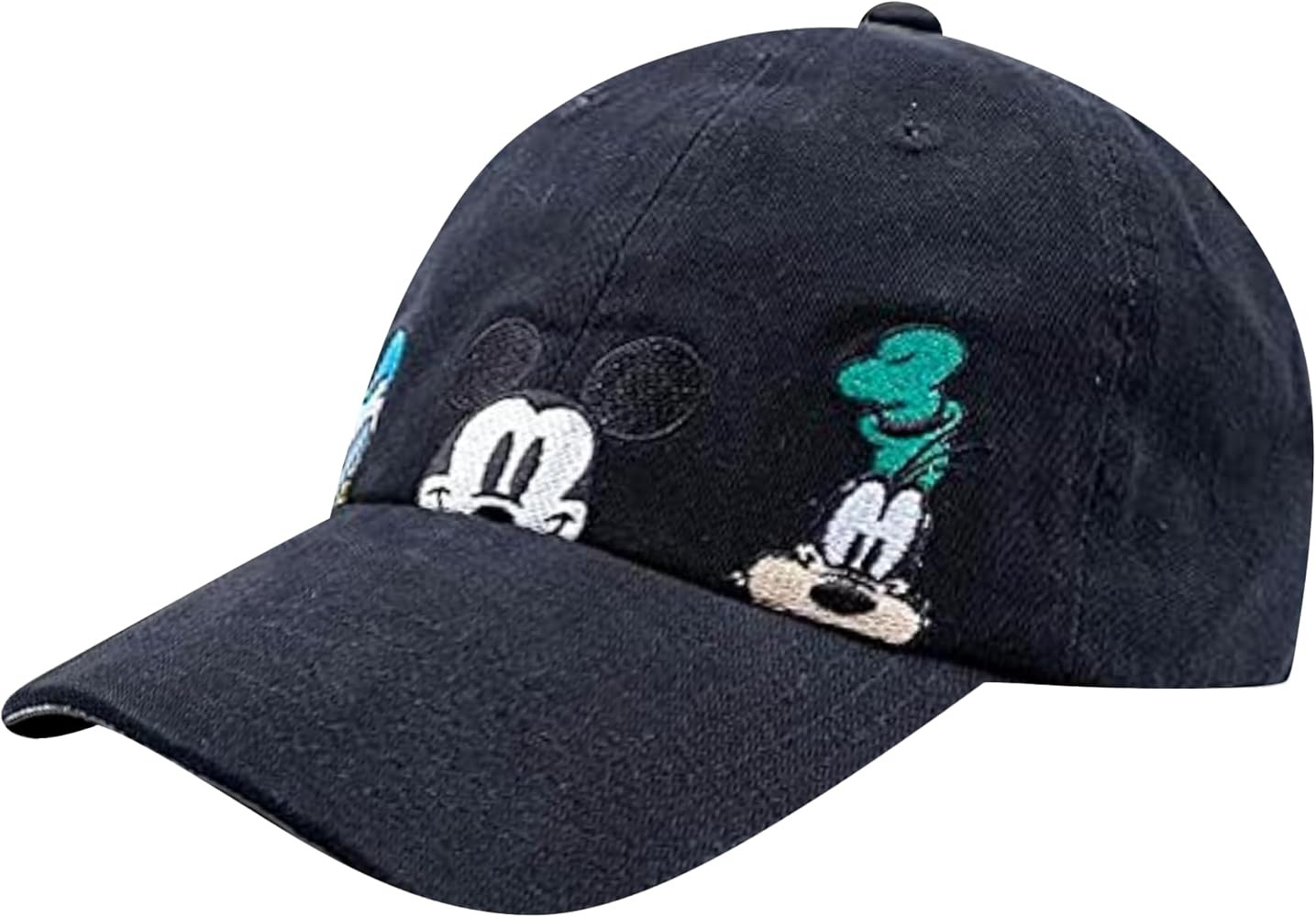 Disney Mickey Mouse Dad Hat, Cotton Adjustable Baseball Cap with Curved Brim | Amazon (US)