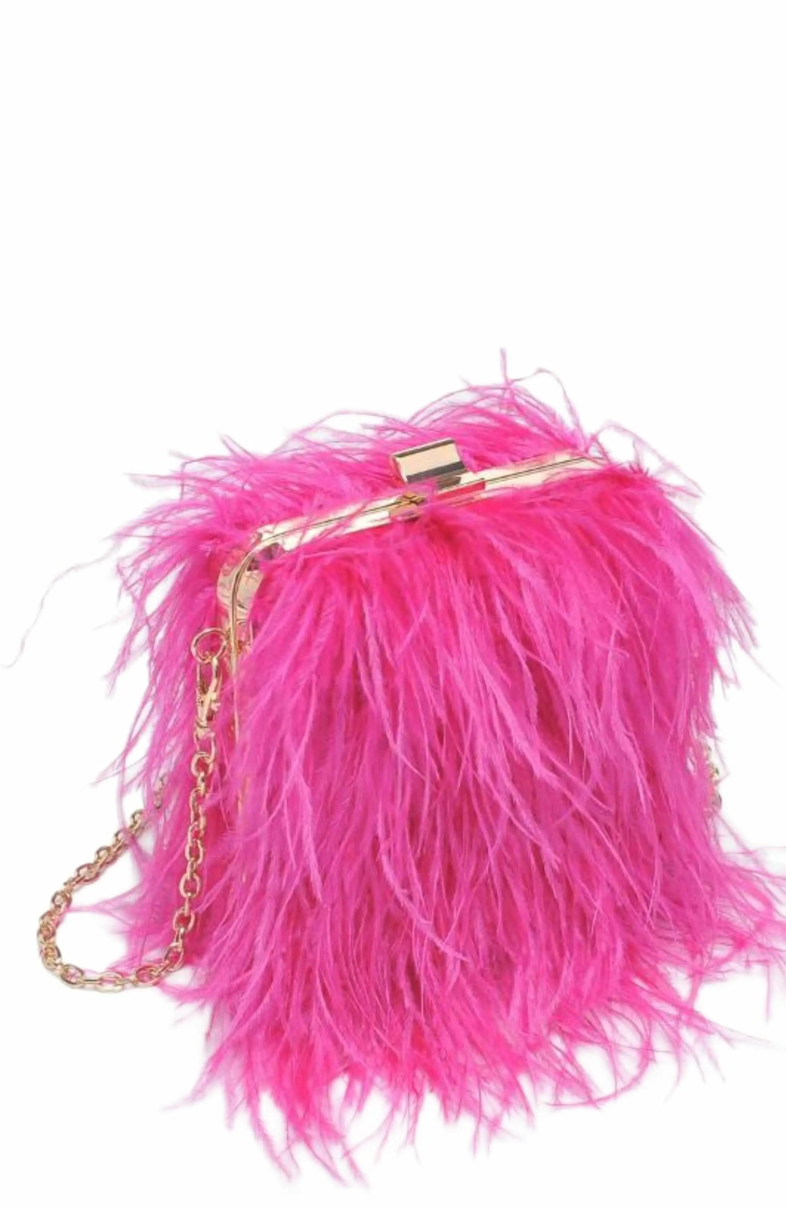 MODA LUXE Feathered Flair Evening Bag (Women) | Nordstrom | Nordstrom