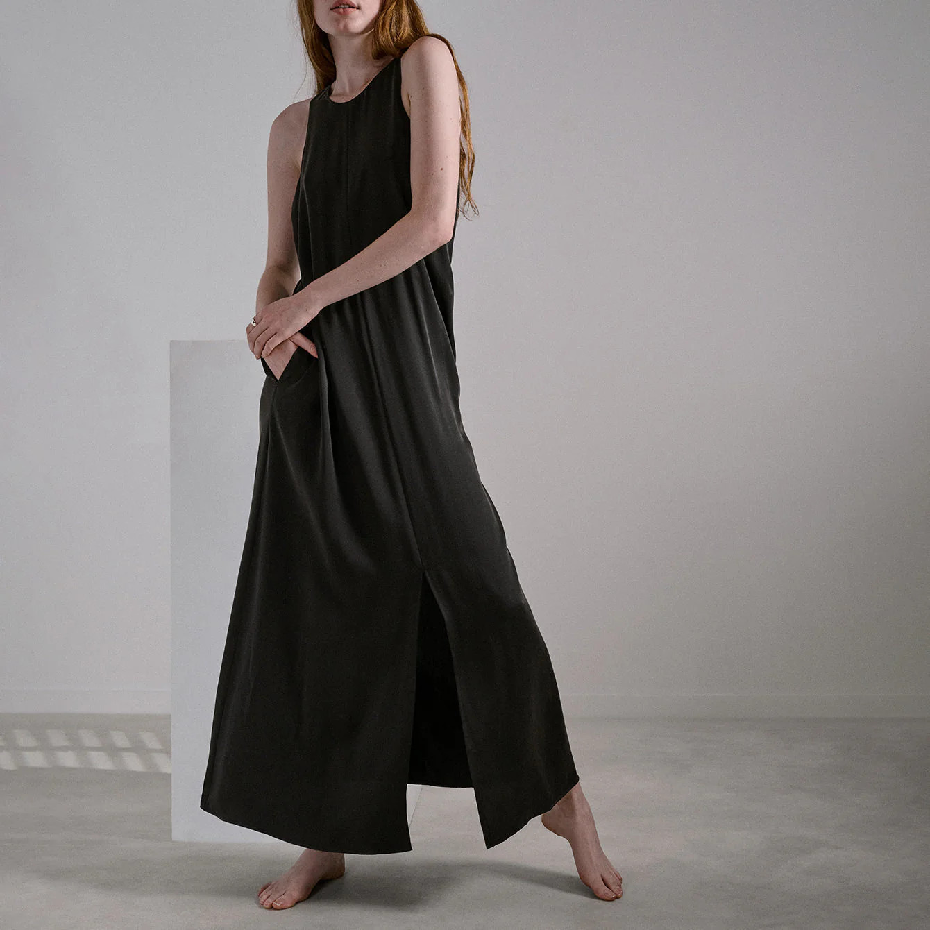 Washable Silk Racer Dress - Lunya | Lunya