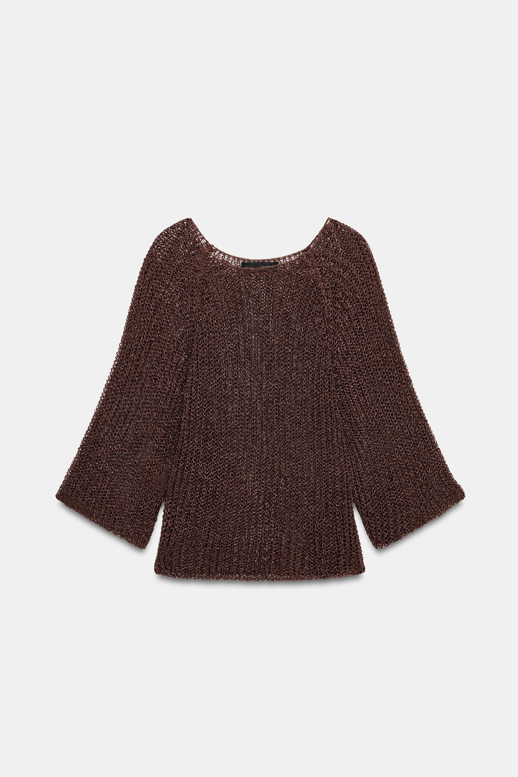 OPEN KNIT JUMPER | Zara US