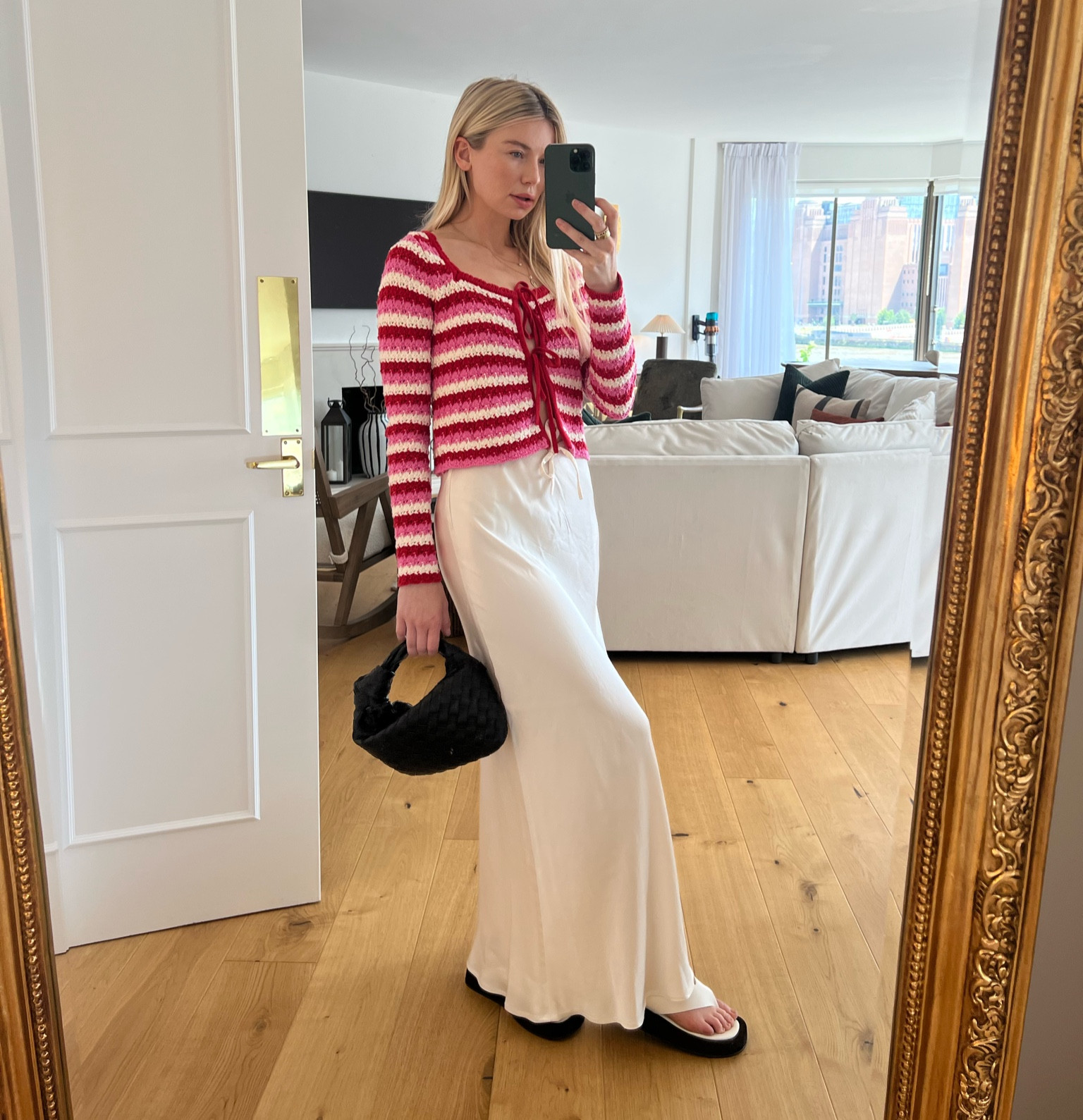 Loving this satin skirt and cardigan combo 💗 

#ltkstyleeditor
#georgiatoffolo


#LTKstyletip #LTKFind #LTKSeasonal