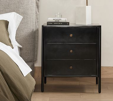 Harmon Metal Nightstand (24") | Pottery Barn (US)