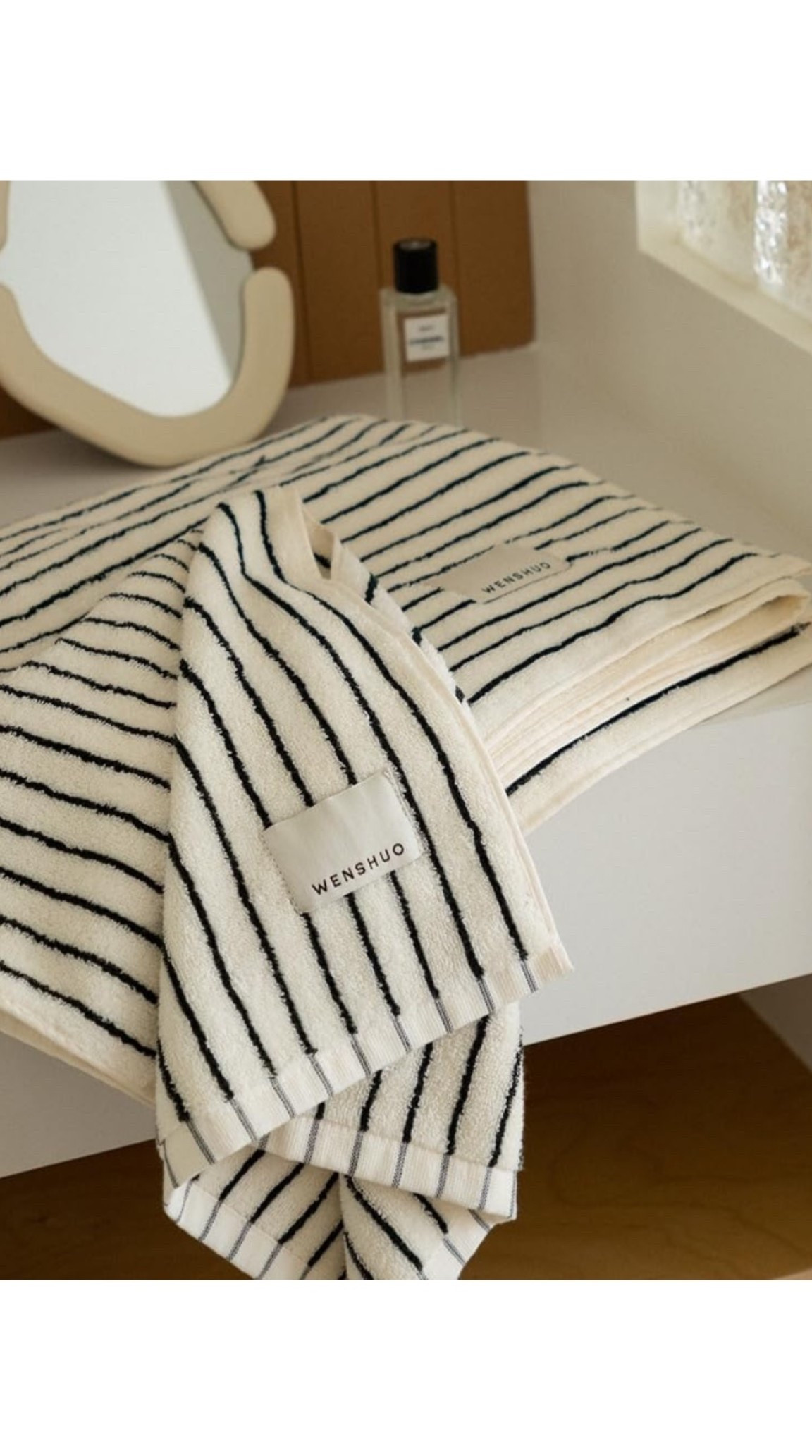 Stripe towels on Amazon! 

#LTKHome