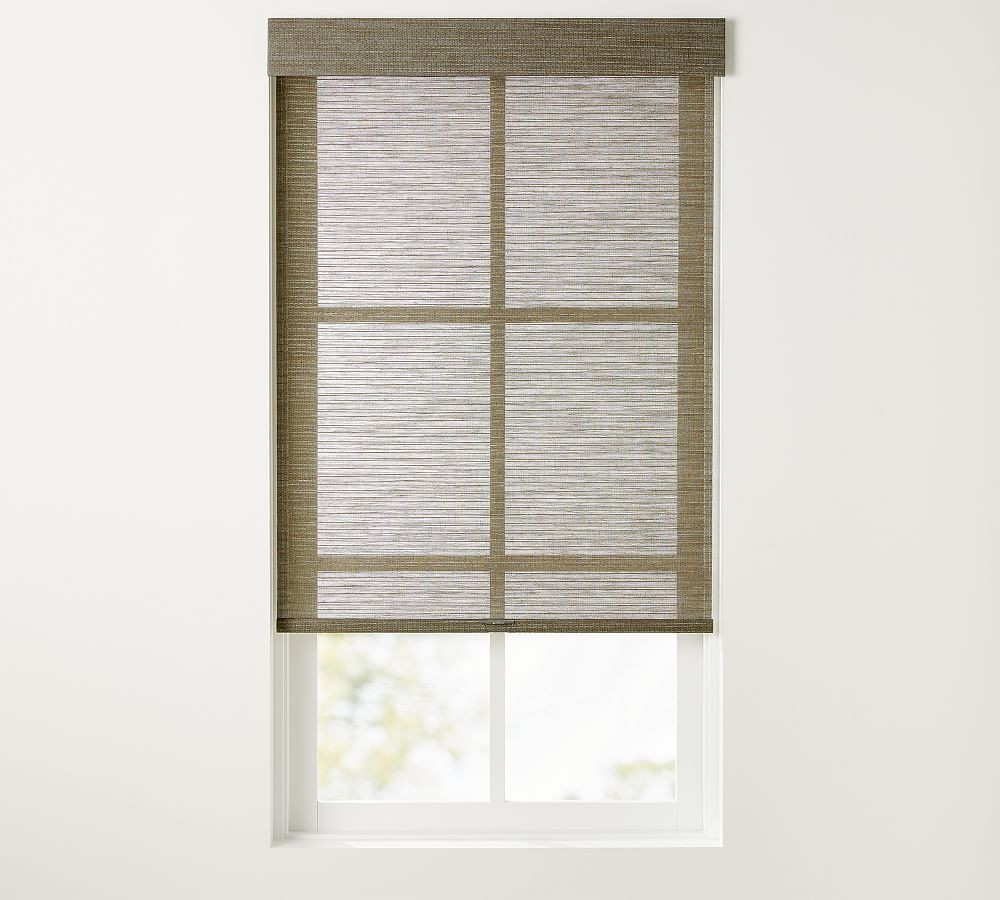 Custom Natural Cordless Roller Shade | Pottery Barn (US)