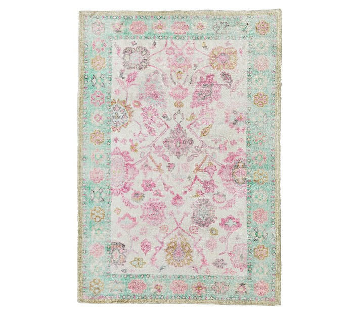 Machine Washable Ava Persian Inspired Rug | Pottery Barn Kids