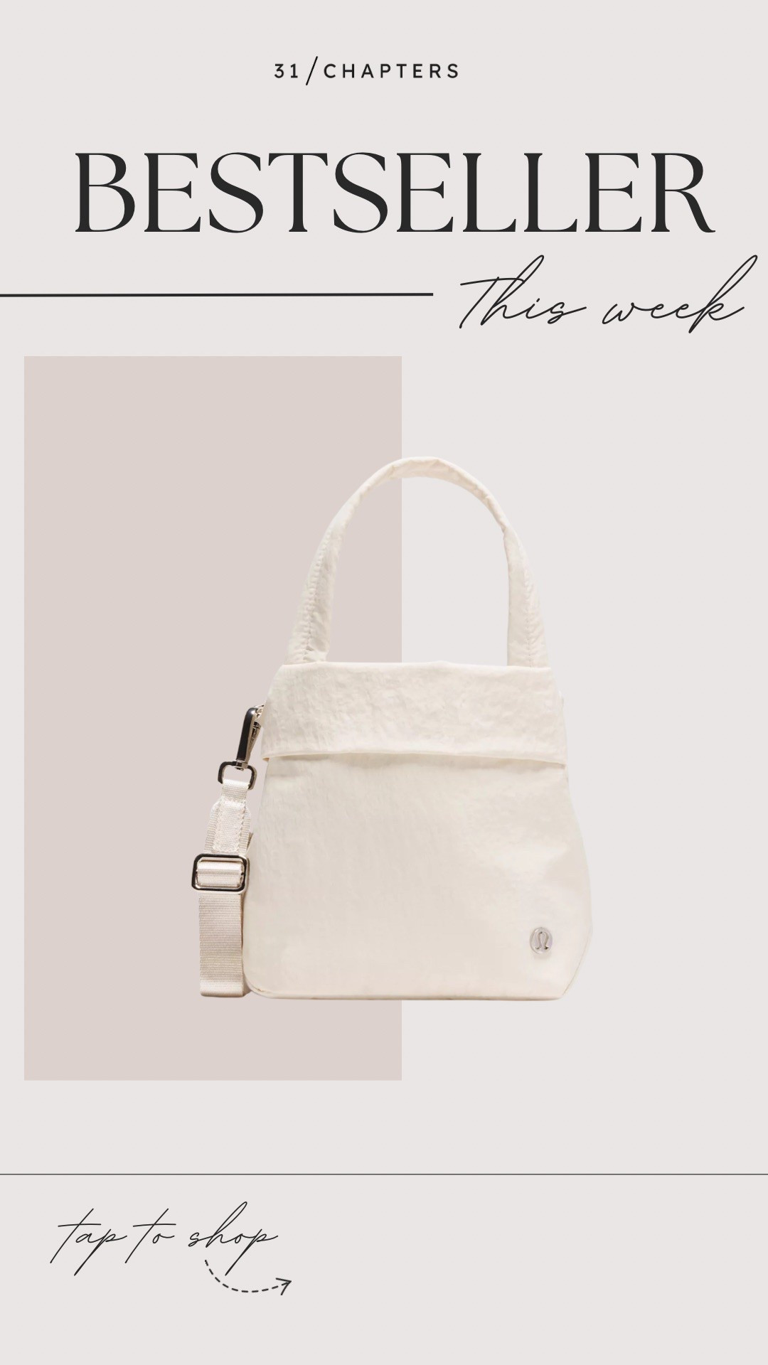 Bestseller this week - Lululemon On My Level Small Tote Bag 😍

#LTKActive #LTKGiftGuide #LTKStyleTip