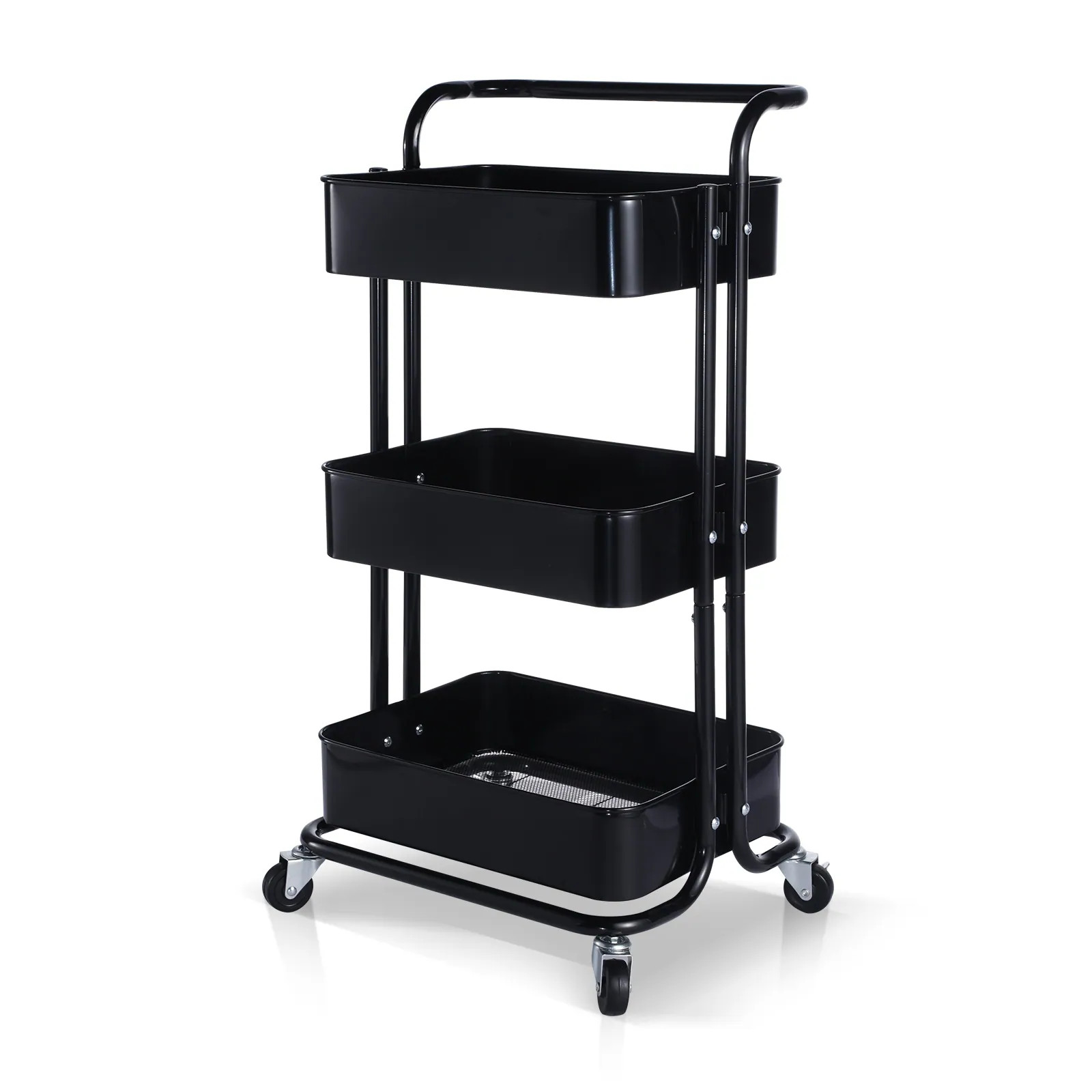 3-Tier Rolling Storage Utility Cart | Bed Bath & Beyond
