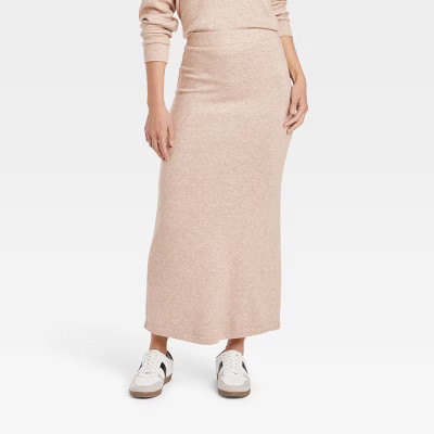 Women's Leisure Studio Knit Maxi Skirt - Universal Thread™ | Target