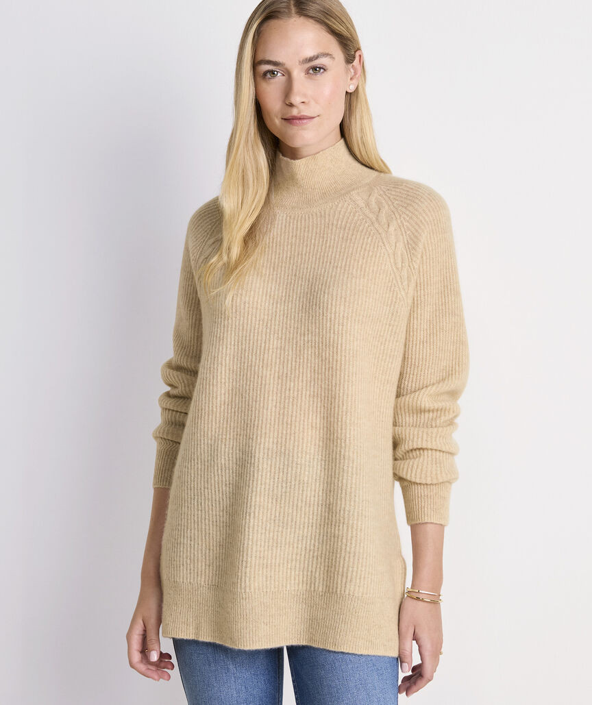 Seaspun Cashmere Tunic Sweater | vineyard vines