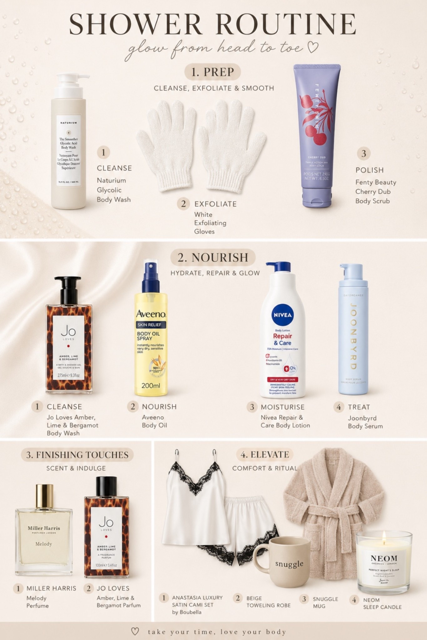 Shower Routine For Soft & Glowing skin

#LTKgiftguide #LTKbeauty #LTKuk