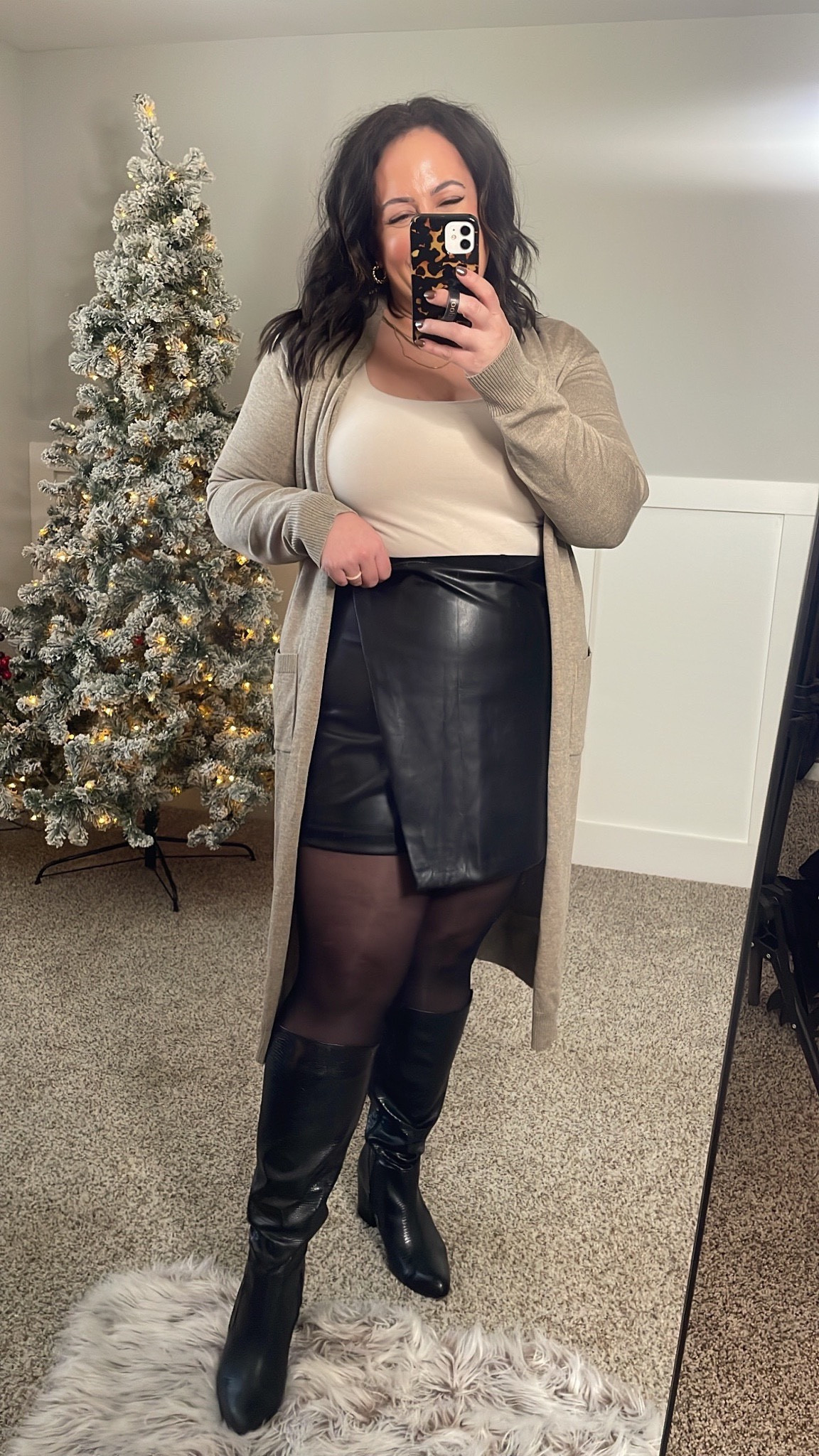 Casual NYE outfit idea for my curvy girls 🖤

Curvy girl fashion, casual date night, curvy girl skirt, plus size fashion, women’s cardigan, bodysuit, Abercrombie fashion, black skirt, mini skirt, plus size skirt, mom fashion, midsize mom, mom nye outfit, knee high boots, winter boots, casual look, casual New Year’s Eve look, nye boots

#LTKparties #LTKmidsize #LTKstyletip