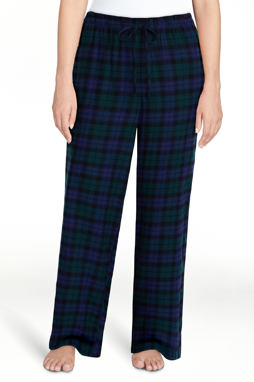 Joyspun Women's Flannel Sleep Pants, 30\u201d Inseam, Sizes XS-3X | Walmart (US)