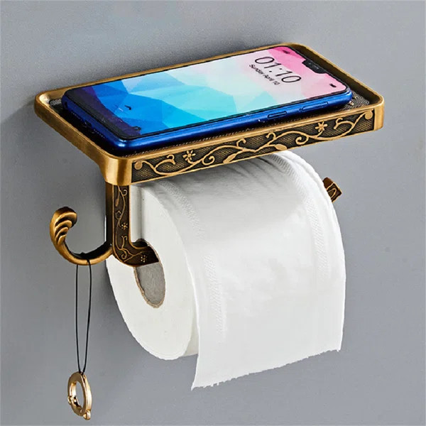 Wall Mounted Toilet Paper Holder | Wayfair North America