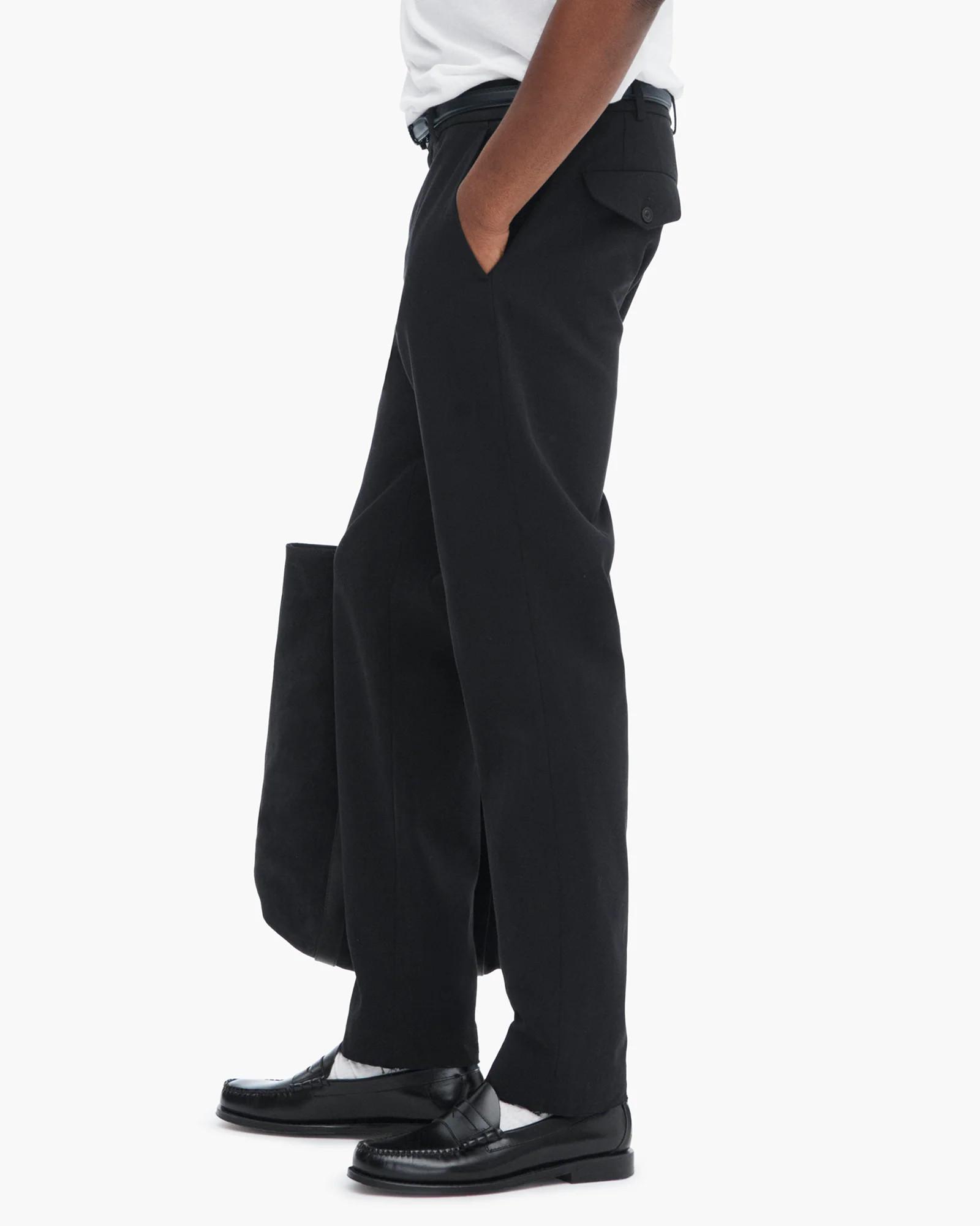 ATM Anthony Thomas Melillo Men's Chino Pants - Black | ATM Collection