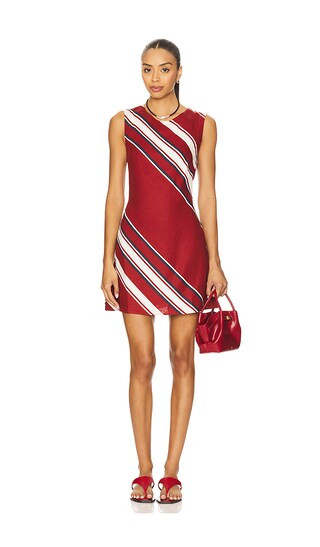 Julia Mini Dress in Hydra Stripe | Revolve Clothing (Global)