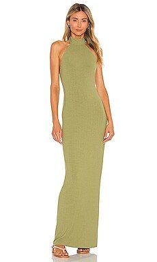 House of Harlow 1960 x Sofia Richie Naomi Maxi Dress in Olive Green from Revolve.com | Revolve Clothing (Global)