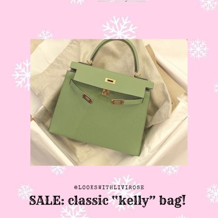 LOVE THE GREEN! Timeless!!! Especially for fellow grace kelly fans :’) these “hermes” ones don’t go on sale often  

#LTKGiftGuide #LTKCyberWeek #LTKfindsunder100