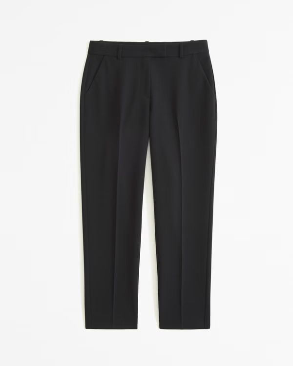 Mid Rise Slim Straight Pant | Abercrombie & Fitch (US)