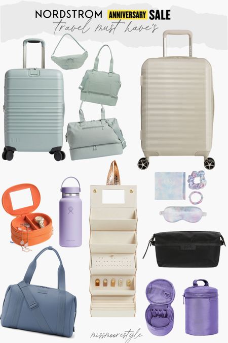 Travel must haves on sale during the Nordstrom anniversary sale! Score prices from beis, dagne Dover, longchamp, and more! 

Suitcase, beis suitcase, travel must haves, luggage, toiletry bag, travel essentials 

#LTKsalealert #LTKxNSale #LTKtravel
