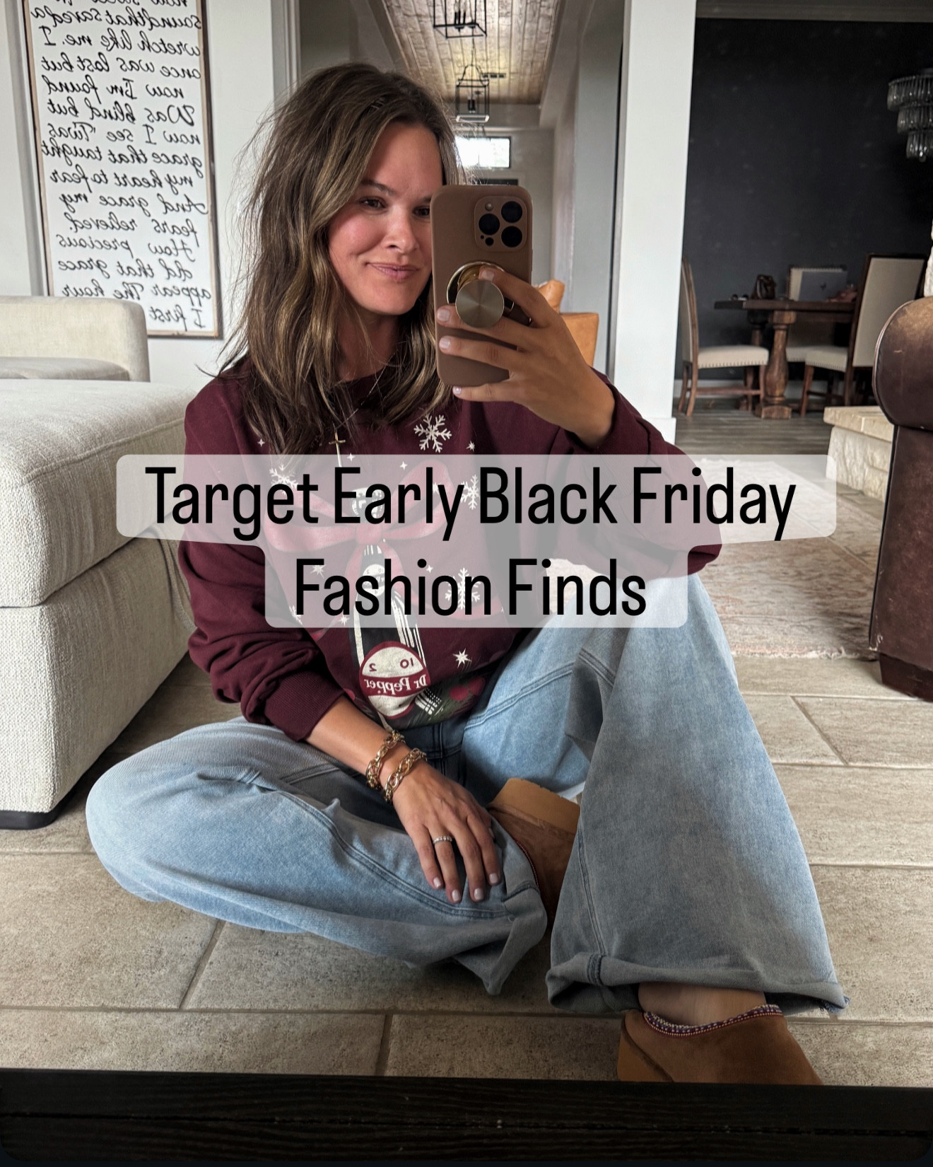 Comment “LOVE TARGET” for links- Target’s early Black Friday deals are SO good this year 🔥
Cozy sweaters, holiday outfits, matching sets, and the best gifts — all up to 40% off. Sharing my must-grab picks before they sell out 🤎

#TargetStyle #BlackFridayDeals #TargetFinds 

#LTKCyberWeek #LTKHoliday #LTKSaleAlert